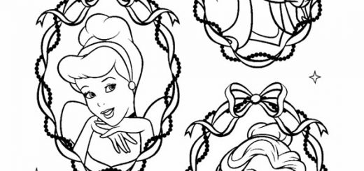 Malvorlagen Prinzessin 1