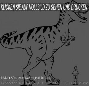 Malvorlagen Dinosaurier-14