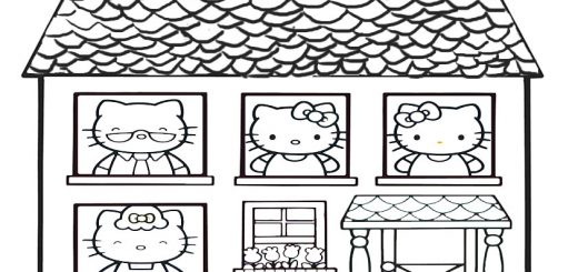 Malvorlagen Hello kitty-18