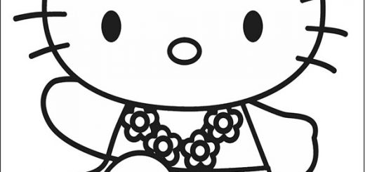 Malvorlagen Hello kitty 1