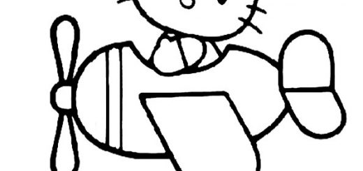 Malvorlagen Hello kitty 4