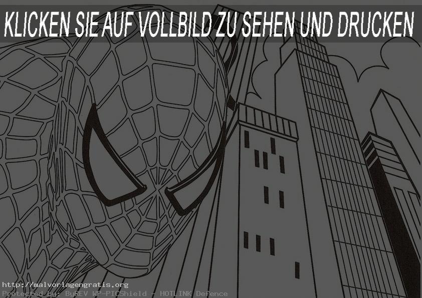 Malvorlagen Spiderman 1