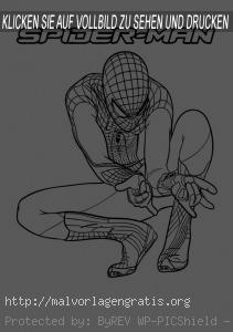 Malvorlagen Spiderman 4