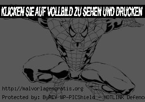 Malvorlagen Spiderman 8