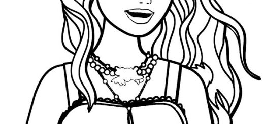 Malvorlagen Barbie-1