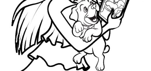 Malvorlagen Barbie-3