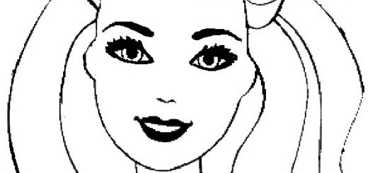 Malvorlagen Barbie-4