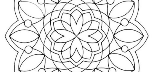 Malvorlagen Mandala-11