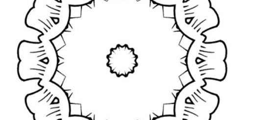 Malvorlagen Mandala-8