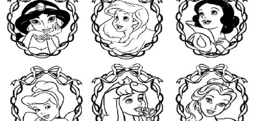 Malvorlagen Prinzessin-12