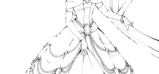 Malvorlagen Prinzessin-19