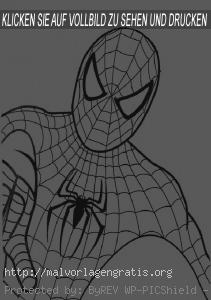 Malvorlagen Spiderman-10
