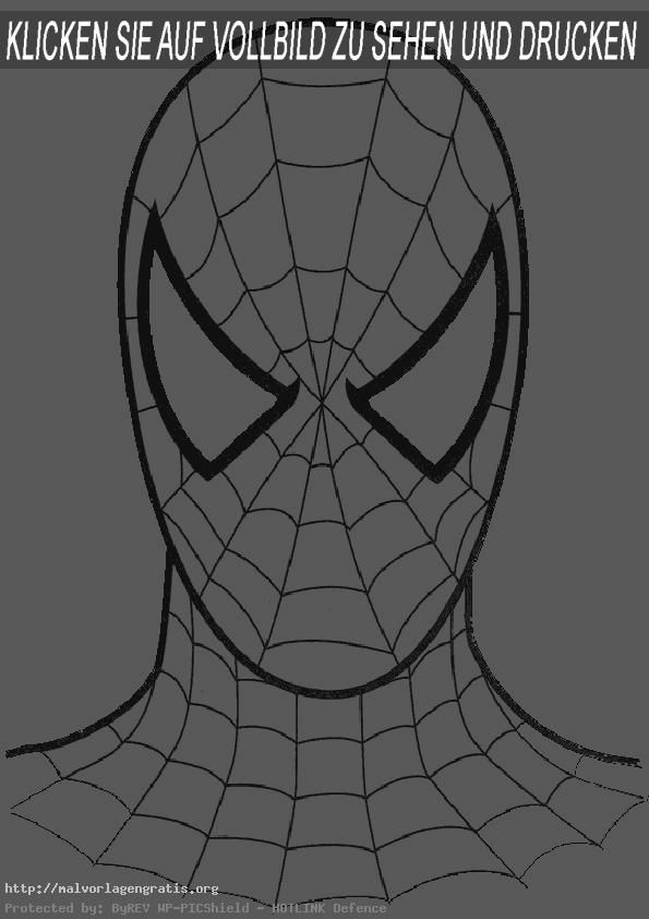 Malvorlagen Spiderman-11