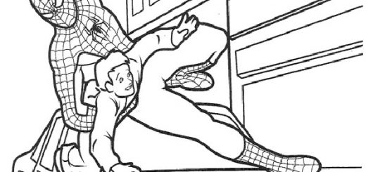 Malvorlagen Spiderman-17