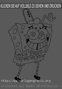 Malvorlagen Sponge bob-11