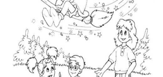 Malvorlagen Bibi-Blocksberg -1