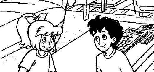 Malvorlagen gratis Bibi Blocksberg-9