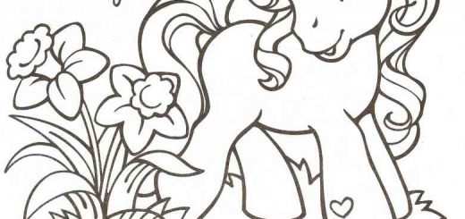 Malvorlagen Gratis Filly-10