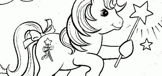 Malvorlagen Gratis Filly-12