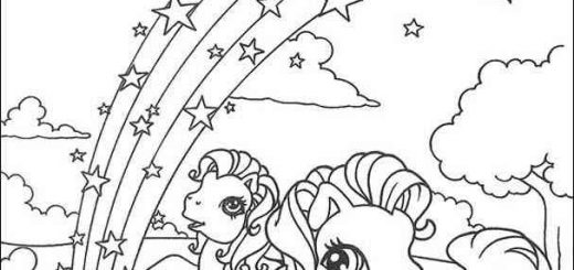 Malvorlagen Gratis Filly-13