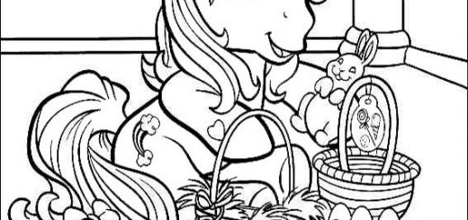 Malvorlagen -Gratis- Filly-6