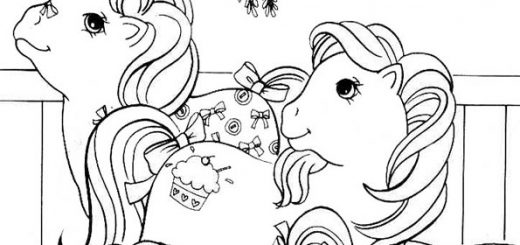 Malvorlagen Gratis Filly-7