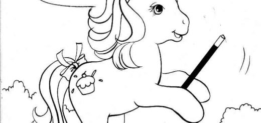 Malvorlagen Gratis Filly-9