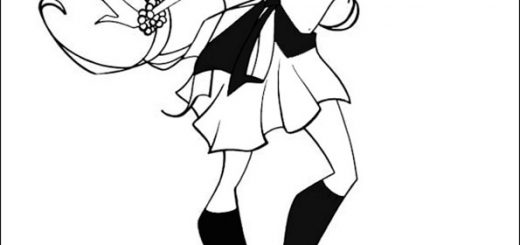 Malvorlagen Gratis Winx-7