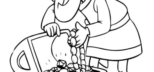 Malvorlagen gratis Vicky-3