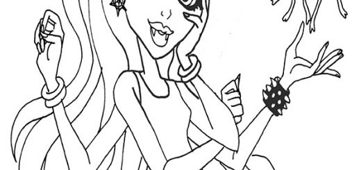 malvorlagen gratis monster high-27