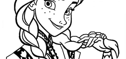 malvorlagen gratis eiskönigin-14