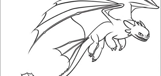 malvorlagen gratis drachen-4