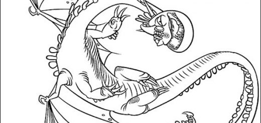 malvorlagen gratis drachen-6