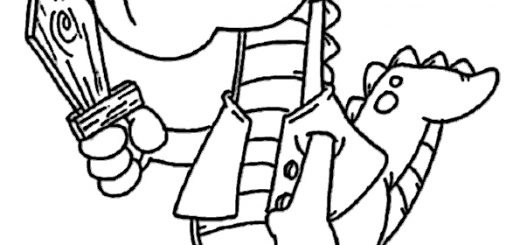 malvorlagen gratis drachen-7