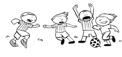 malvorlagen fußball-3