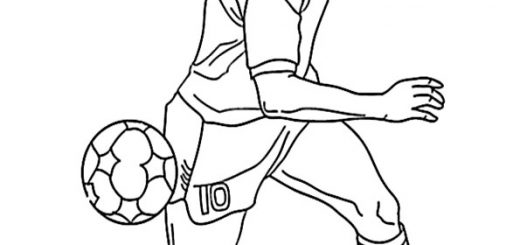 malvorlagen gratis fussball-4