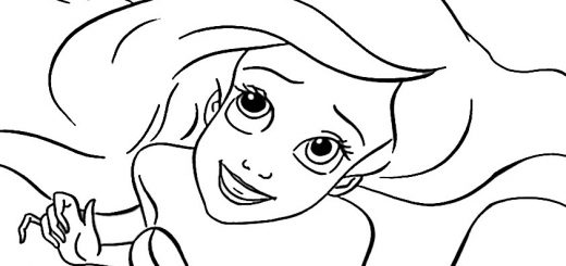 malvorlagen gratis arielle-9