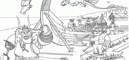 drachenzähmen malvorlagen gratis -2