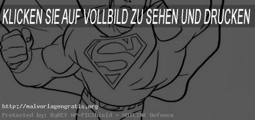malvorlagen gratis superman -5